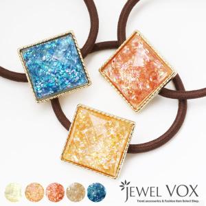 Jewel VOX ヘアゴム ヘアアクセサリー レディース ビーズ じゃらじゃら