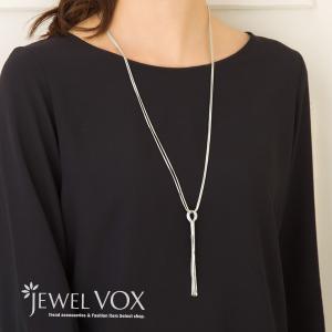 ネックレス レディース ロングネックレス 金属アレルギー対応 ゴールド シルバー ニッケルフリー 安心 40代｜jewel-vox