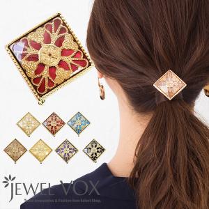 ポニーフック フック ヘアピン ヘアアクセ スクエア