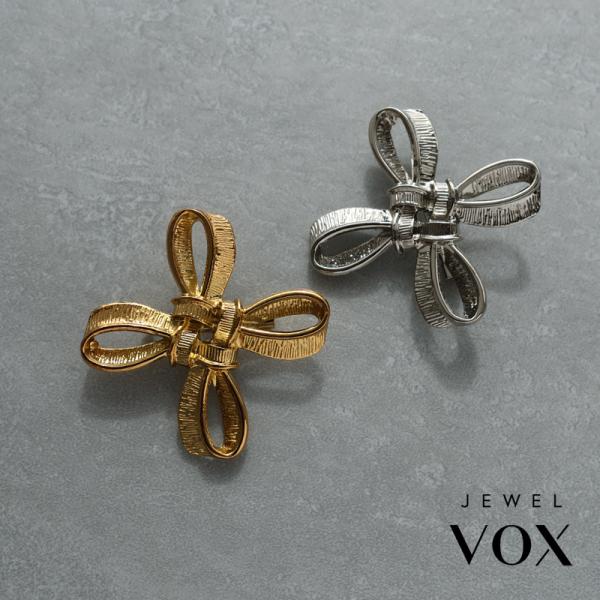 ブローチ キルトピン 安全ピン レディース 花 フラワー リボン おしゃれ ゴールド シルバー 入学...