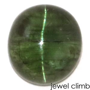 グリーントルマリン キャッツアイ 宝石 ルース ２．０８ＣＴ｜jewelclimb