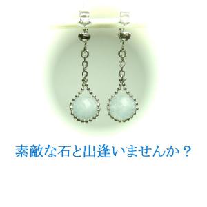 マラカイトと四葉のクローバーのピアス : ジュエルビアンカ - 通販
