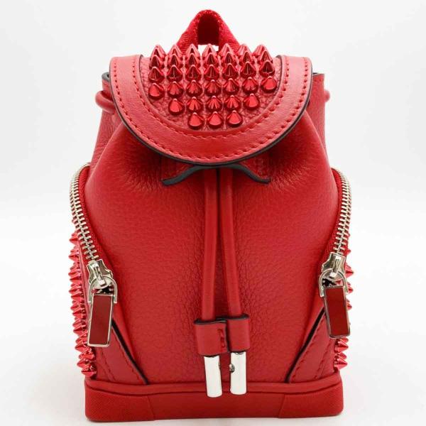 超美品 Christian Louboutin クリスチャンルブタン リュック型 ショルダーバッグ ...