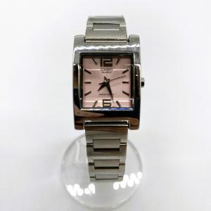 CASIO 【カシオ】 LTP-1283 腕時計 文字盤ピンク シルバー レディース ファッション 時計 小物 USED｜jewellshop