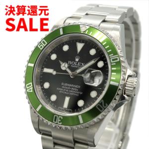 美品 ROLEX ロレックス サブマリーナデイト 16610LV 腕時計 自動巻き グリーン ブラック メンズ