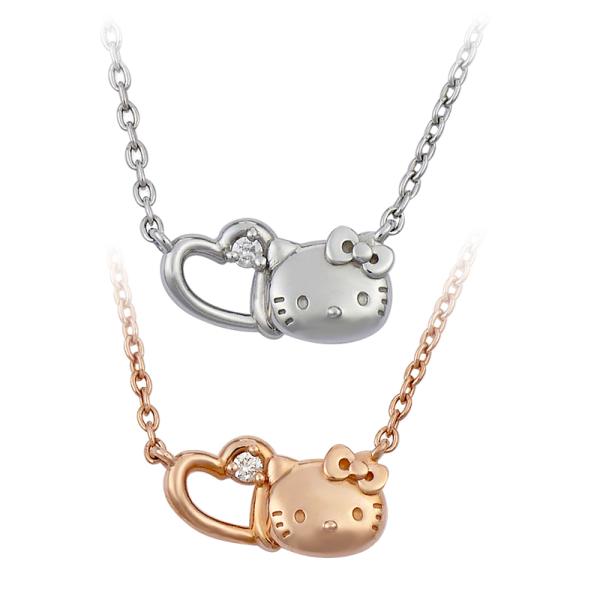 【ハローキティ50周年】プチ ハート ネックレス ジュエリー レディース プレゼント アクセサリー　...
