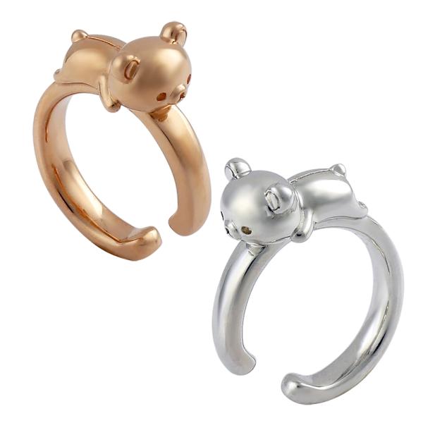 【リラノワ】リラックマ シルバー イヤーカフ レディース ジュエリー シルバー 誕生日 記念 贈り物...