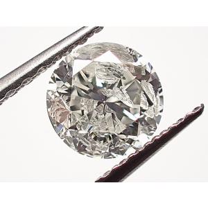 大粒 3ct ダイヤモンド ルース 3.275ct H I2 GOOD : ジュエリー