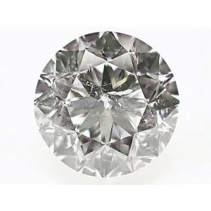 大粒 2ct ダイヤモンド ルース 2.312ct H I2 GOOD 8.2mm : ジュエリー 