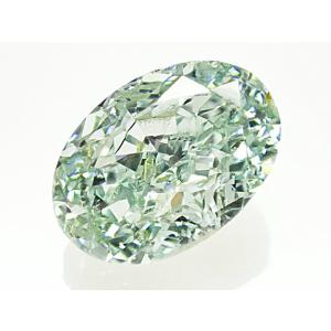 大粒 １ct　グリーンダイヤモンド ルース　1.008ct　FANCY GREEN　SI1