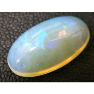 超大粒 23.202ct 天然オパール ルース 約 28mm×18mm : ジュエリー