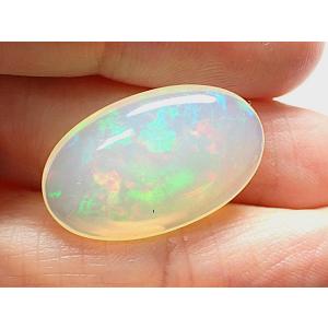 318 天然オパール0.73ct 宝石ルース 超大粒 23.202ct 天然オパール ルース 約 28mm×18mm : ジュエリー