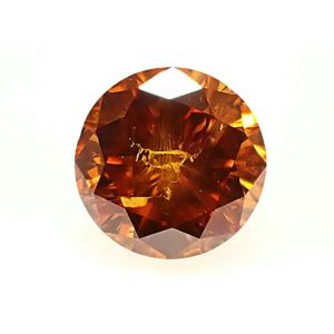 オレンジダイヤモンド ルース　0.48ct　FANCY DEEP YELLOWISH ORANGE　I2　GIA｜jewelry-converter