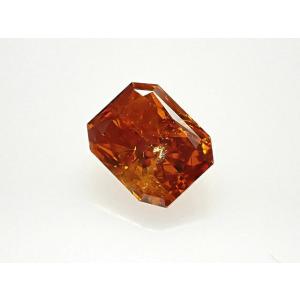 オレンジダイヤモンド ルース　0.309ct　FANCY DEEP YELLOWISH ORANGE　I1｜jewelry-converter