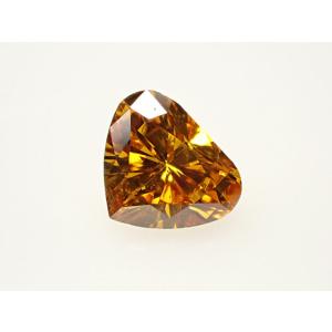 オレンジダイヤモンド ルース 0.512ct FANCY DEEP BROWNISH ORANGE I1