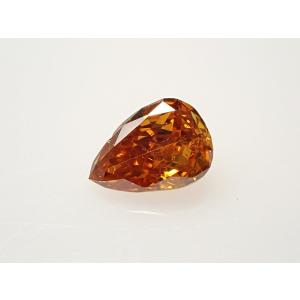 オレンジダイヤモンド ルース　0.195ct　FANCY DEEP YELLOW ORANGE　SI...