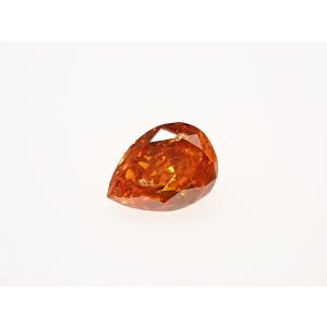 オレンジダイヤモンド ルース　0.122ct　FANCY DEEP YELLOWISH ORANGE...