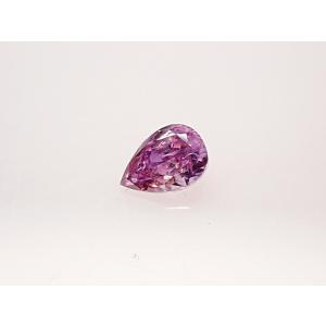 ピンクダイヤモンド ルース　0.085ct　FANCY VIVID PURPLE PINK　I2