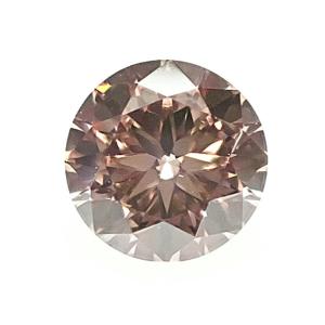 ピンクダイヤモンド ルース　0.358ct　FANCY BROWNISH ORANGY PINK　S...