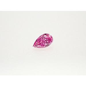 ピンクダイヤモンド ルース　0.036ct　FANCY VIVID PURPLISH PINK　VS...