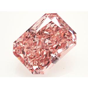 大粒 １ct　ピンクダイヤモンド ルース　1.020ct　FANCY INTENSE ORANGY ...