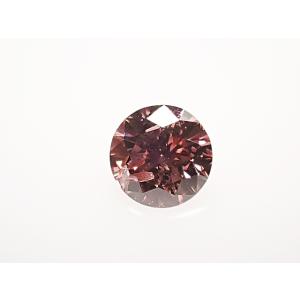 ピンクダイヤモンド ルース　0.101ct　FANCY DEEP ORANGY PINK　11