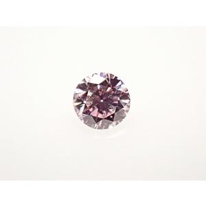 ピンクダイヤモンド ルース　0.058ct　FANCY LIGHT PURPLISH PINK　SI...