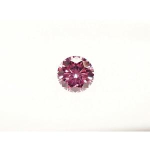 ピンクダイヤモンド ルース　0.033ct　FANCY INTENSE PURPLISH PINK　VS2｜jewelry-converter