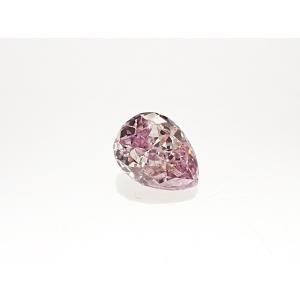 ピンクダイヤモンド ルース 0.066ct FANCY PURPLE PINK I1 