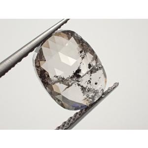 ダイヤモンド ルース　1.480ct　VERY LIGHT BROWN　I2　クッション ローズカッ...
