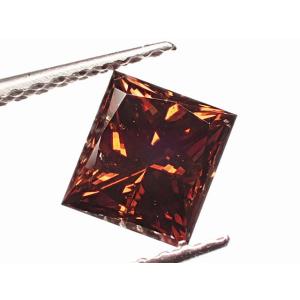 大粒 １ct　ブラウンダイヤモンド ルース　1.049ct　FANCY DARK BROWN　SI2