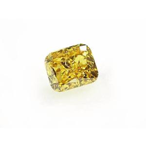イエローダイヤモンド ルース　0.200ct　FANCY DEEP YELLOW　SI2