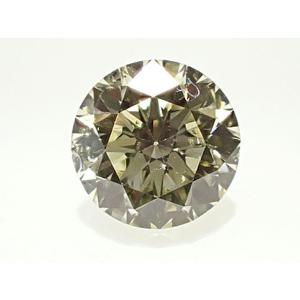 イエローダイヤモンド（TREATED） ルース 0.256ct FANCY VIVID