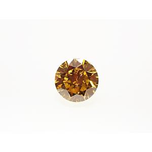 イエローダイヤモンド ルース　0.147ct　FANCY DEEP ORANGE YELLOW　SI...