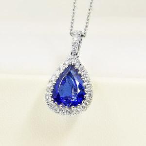 GSTV購入品 美品 純Pt Pt950 プラチナ ネックレス □ タンザナイト