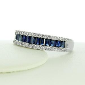 1カラット ダイヤモンド リング パヴェ Pt900 プラチナ 1.0ct 鑑別書付