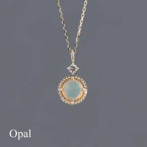 ジュエリーフィガロ ペンダントトップ K10 YG ダイヤモンド ネックレス