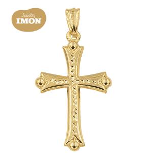 新品」18金 十字架 クロス ペンダント K18 中空製 : Jewelry IMON 御徒