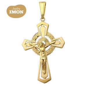 18金 十字架 クロス ペンダント 新品 K18 :408-108-501-001:Jewelry 