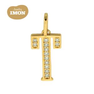 新品」PT900 イニシャル M エム ダイヤモンド付 プラチナ ペンダント