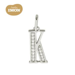 新品」PT900 イニシャル M エム ダイヤモンド付 プラチナ ペンダント