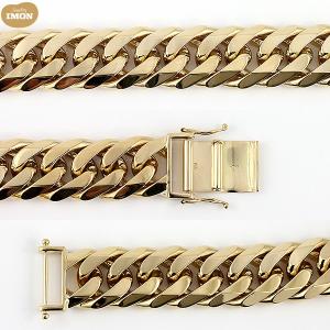 「新品」18金 喜平 ブレスレット 6面 カッ...の詳細画像1