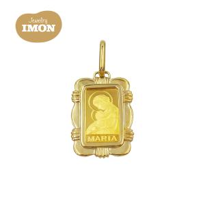 新品」純金 K24 龍 インゴット 1g K18 枠 ペンダント PUMP金貨