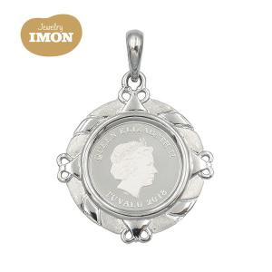 新品」純金 K24 蛇 巳年 インゴット 5g K18 枠 ペンダント PUMP金貨