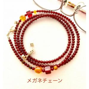天然石 還暦祝い 女性 記念日 琥珀 ネックレス ペンダント レッド
