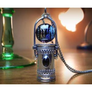 K&D アメリカ製 万華鏡 カレイドスコープ 天然石 ネックレス