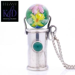 カレイドスコープ ペンダント 高級 万華鏡 ネックレス シンチュウ 合金