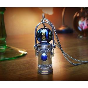 残り1個 作家万華鏡ペンダント ケビン＆デボラヒーリー スパイラル