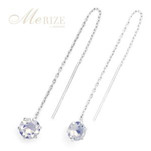 はひょ　pt900 ペリドット5mm ロングピアス はひょ pt900 ペリドット5mm ロングピアス pt900 天然