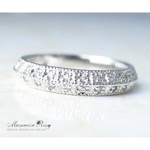 プラチナ ダイヤモンド 一文字 リング 1カラット : Jewellery SHIBATA